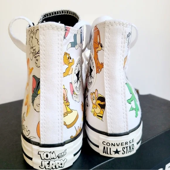 Converse TOM and JERRY High-Top Sneakers - Picture 7 of 9
